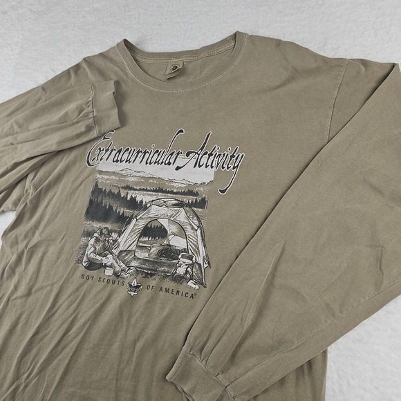 Authentic Pigment Other - Boy Scouts of America BSA Extracurricular Activity Long-Sleeve T-shirt‎ Mens XL